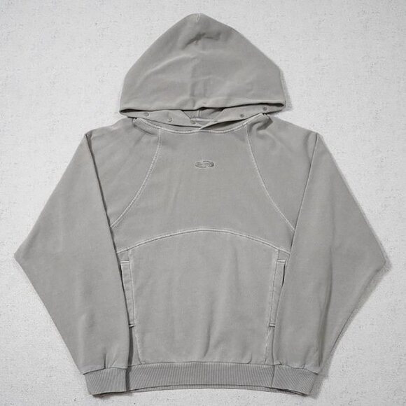 Grailz Embroidered Batik Solid Color Embroidered Pullover Hoodie